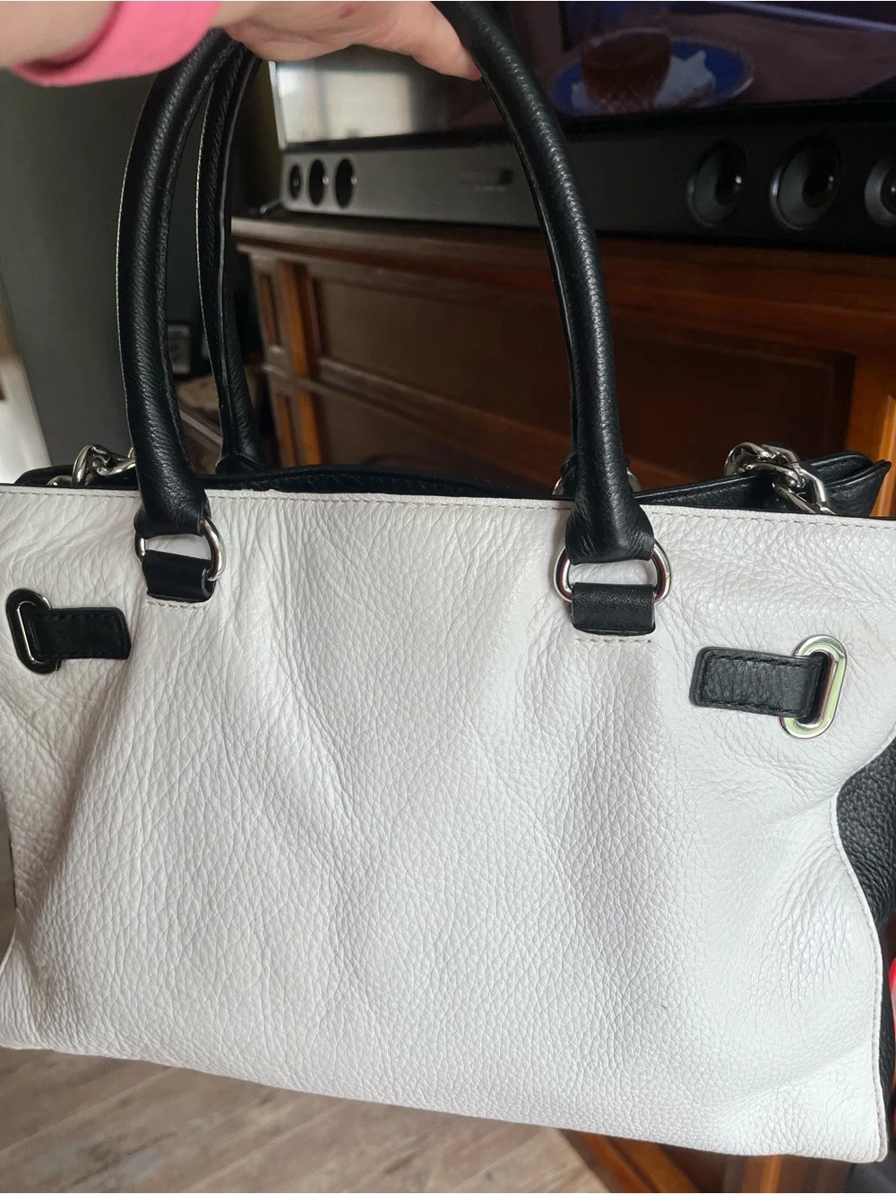 Michael Kors Hamilton Color Block Satchel